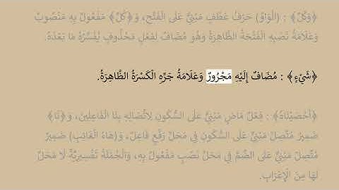 إعراب سورة النبأ آية رقم  29