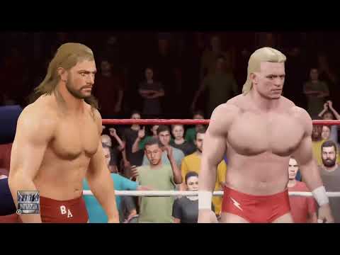 WWE 2k22 -The Lightning Express vs Arn Anderson & Tully Blanchard-Nwa World Tag Team Championship
