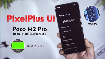 Best Google Pixel OS for Gaming | Poco M2 Pro (Miatoll) Pixel Plus Ui Review, 90Fps Unlocked | HINDI