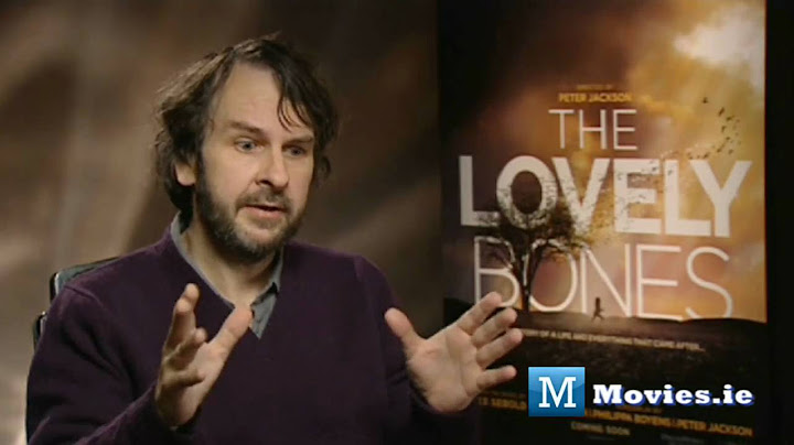 Peter Jackson talks The Hobbit & The Lovely Bones - Interview with The Lord Of The Rings director