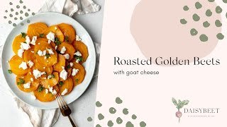 Roasted Golden Beets Recipe | Daisybeet