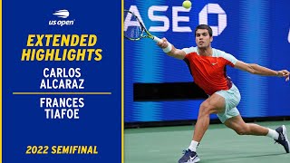 Carlos Alcaraz vs. Frances Tiafoe Extended Highlights | 2022 US Open Semifinal