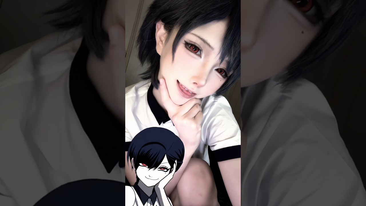 Karma cosplay cute moment 2 #cosplay #karma #plaything 💖