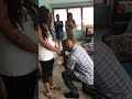 Uncle Faints At Proposal 