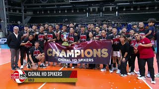 Gold medalists Cignal HD Spikers Awarding Ceremony | 2024 SPIKERS' TURF OPEN CONFERENCE