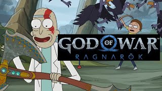 COMERCIAL INUSITADO DE RICK AND MORTY DUBLADO E LEGENDADO, PARA PROMOVER -  GOD OF WAR RAGNARÖK !!! 