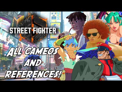 Street Fighter 6 Cameos and References (World Tour and Fighting Ground)