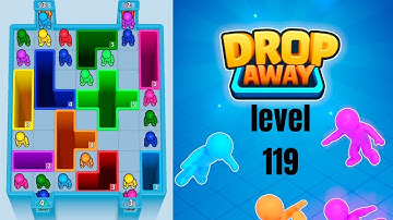 Drop Away level 119 Walkthrough Solution 