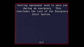 Maryland Emergency Alert System - Required Monthly Test (December 29, 2021)