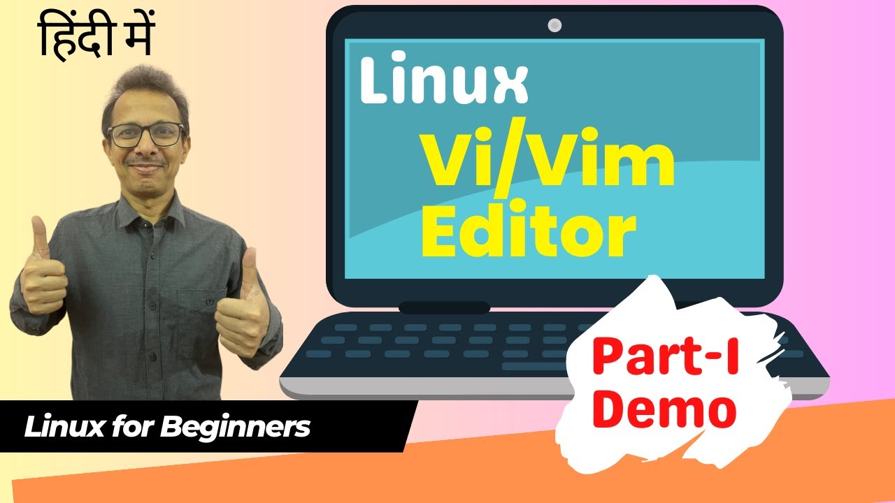43-Vi/Vim editor in Linux - 1 demo | Linux Tutorial | Linux Commands ...