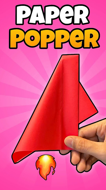 How to Make Paper Popper Very Loud and Easy🔥#shorts