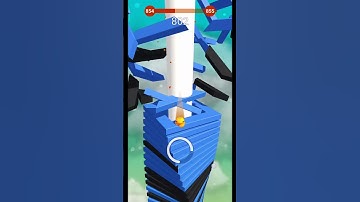stack Ball 3D gameplay 💪 level 854💥💥💥💥💥#shorts #shortsfeed #gameplay