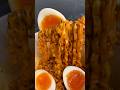 Mì cay samyang với trứng lòng đỏ Samyang Spicy Noodles with Egg Yolk#shorts