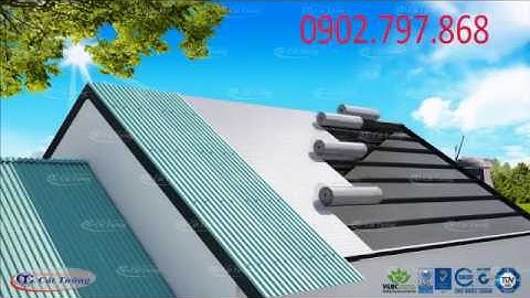 Hướng Dẫn Lắp Đặt Tấm Cách Nhiệt Cát Tường cho "Mái Tôn"