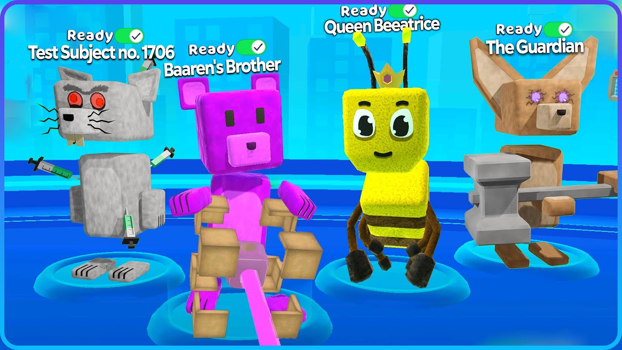 Multiplayer Fake Bosses Squad Hide and Seek Super Bear Adventure Gameplay Walkthrough