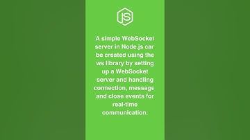 Creating a WebSocket Server in Node.js