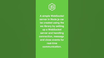 Creating a WebSocket Server in Node.js