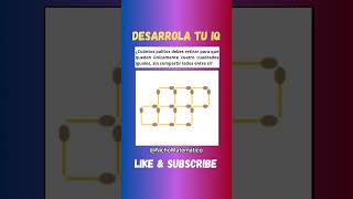 Mueve palitos #maths #quiz #nichomatematico #rigormatematico #retomatematico