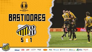 🎥 BASTIDORES 🟨⬛️ Goleada sobre a Ponte recoloca o Tigre do Vale na vice-liderança do Brasileirão B