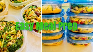 Easy Healthy Meal Prep for The Week