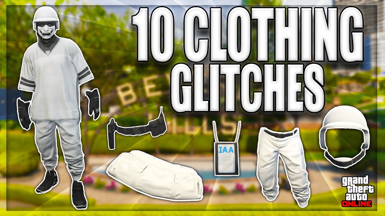 GTA 5 TOP 10 CLOTHING GLITCHES AFTER PATCH 1 67 GTA 5 Modded Outfit 