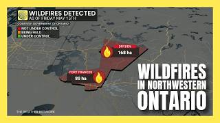 Out-of-control wildfires pop up in Northwestern Ontario | #wildfire