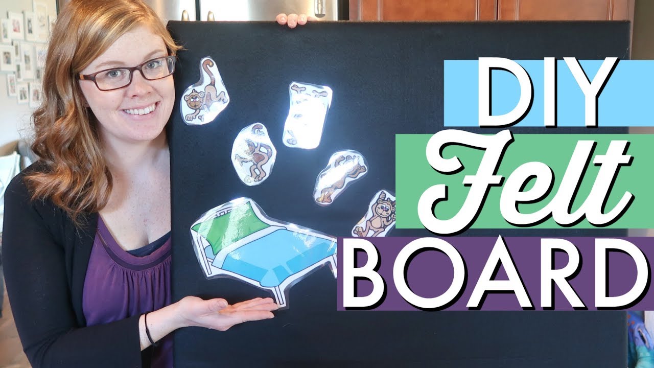 How To - Home & Family: DIY Felt Boards for Kids