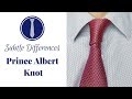 How to tie a tie - Prince Albert Knot (double four-in-hand) - Subtle Necktie Knots