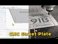 CNC Street Number Sign from Aluminum Composite Panel (Full Workflow)
