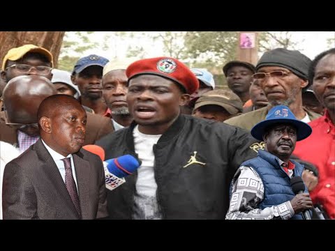 SUDI KAMA WEWE NI MWANAUME UKO NA MAKENDE MBILI TUSI RAILA TENA ANGRY RAILA DIEHARD WARNS OSACR SUDI 