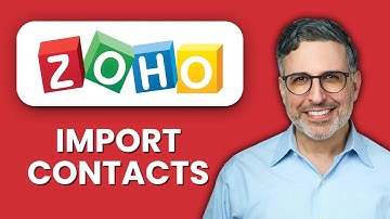 NEW! HOW TO IMPORT CONTACTS INTO ZOHO CRM (2025) 📥 | Streamline Leads & Manage Customers