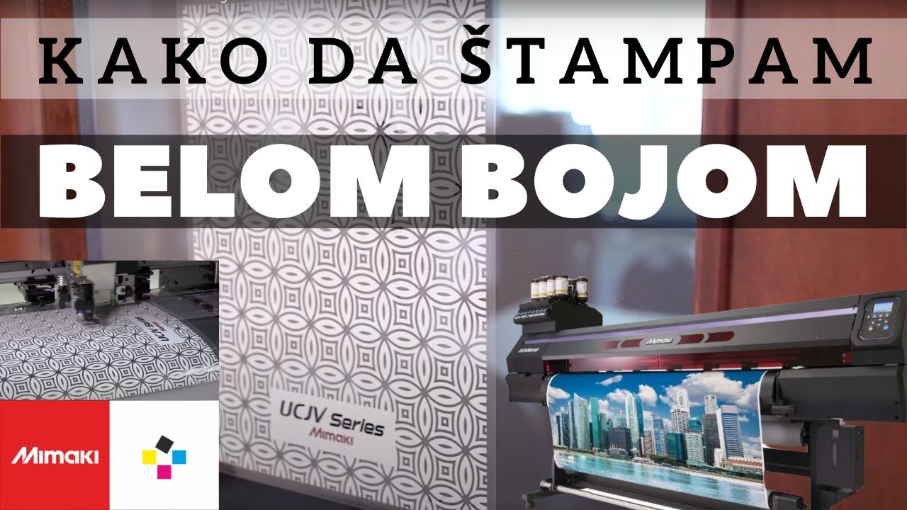 Kako štampati belu boju - Miamki UV ⚪️