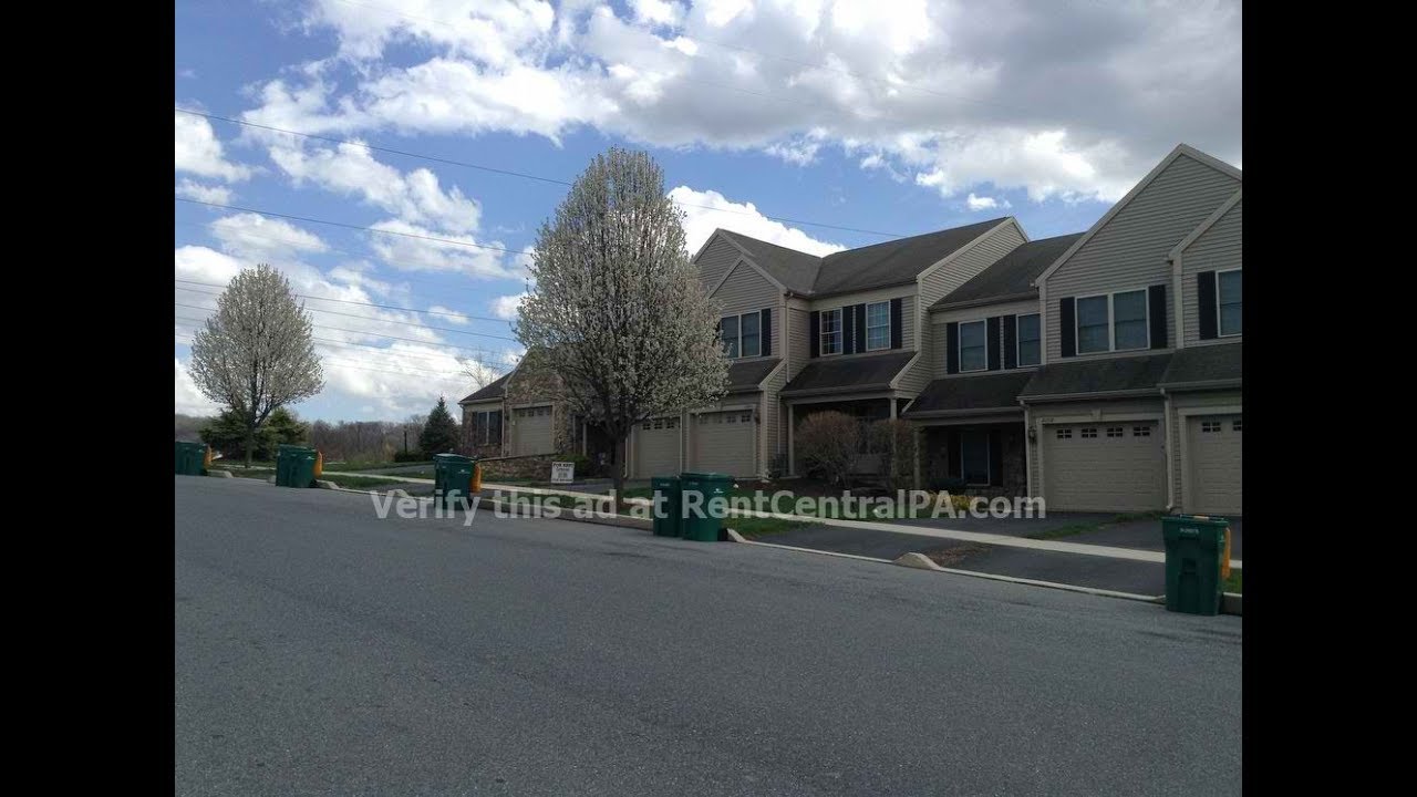Central PA Townhomes for Rent 3BR/2.5BA by Lehman Property Management