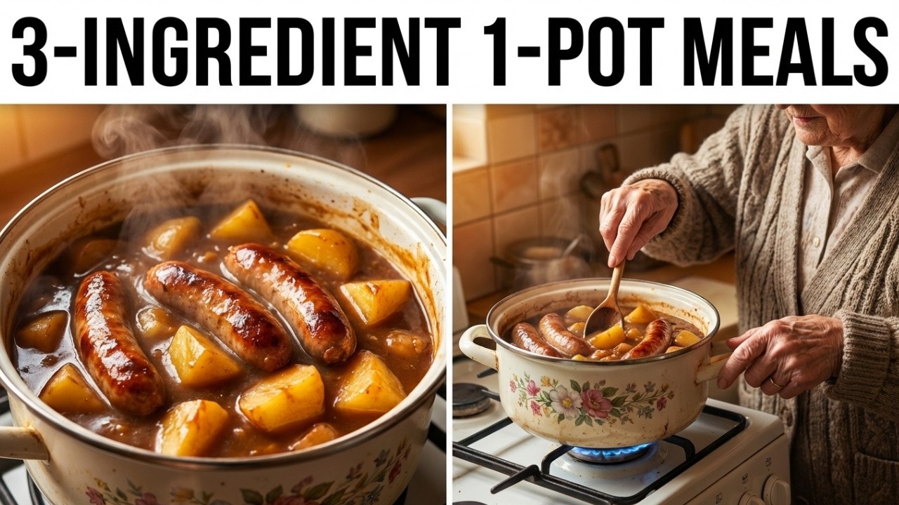 25 Cheap British 3-Ingredient One-Pot Meals That Cost Almost Nothing