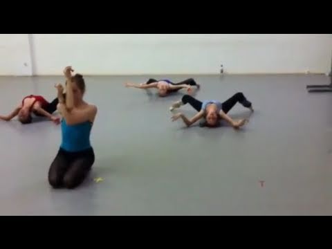 Josie Walsh working with LA Ballet