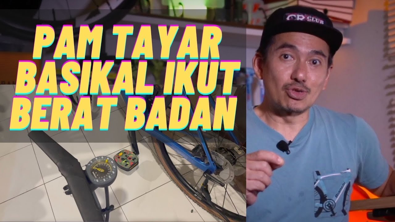 Cara Nak Pam Tayar Basikal 26X2.00