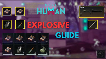 Raiding (Explosives) Guide – Once Human: Raidzone