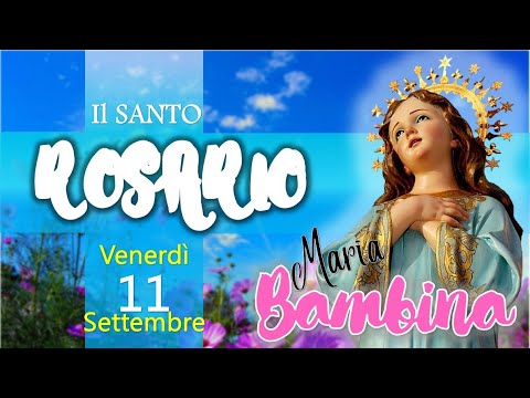 Il Santo Rosario Di Oggi 11 Settembre Venerdi Misteri Dolorosi Youtube