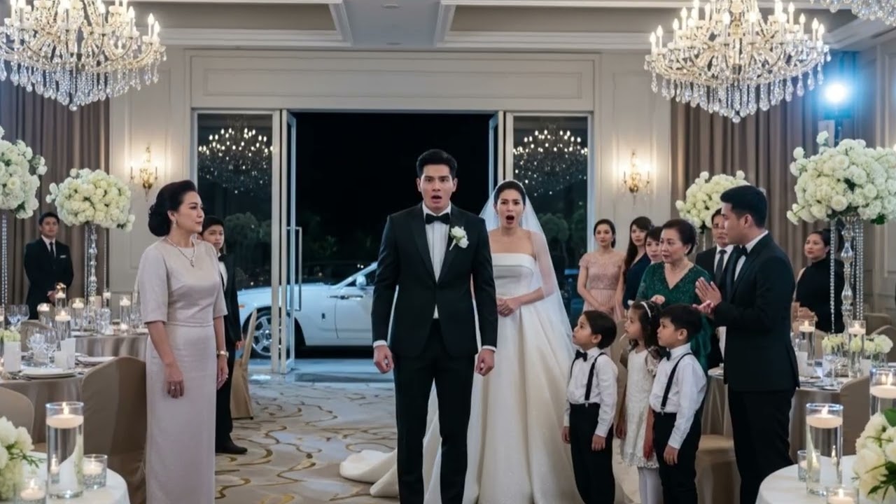 เขาเชิญอดีตภรรยาที่ยากจนมางานแต่งเพื่ออับอาย แต่เธอปรากฏตัวพร้อมลูกแฝดสามและความจริงช็อกโลก