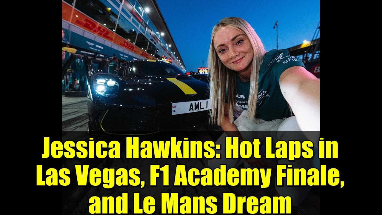 Jessica Hawkins: Hot Laps in Las Vegas, F1 Academy Finale, and Le Mans Dream | Aston Martin F1