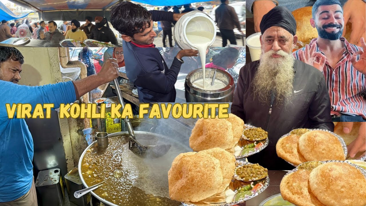 Delhi Ka Famous Highest Selling Nashta😍||Rama Bhature Chole||Street Food India