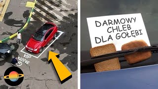 10 najciekawszych kar za złe parkowanie, cz. 3