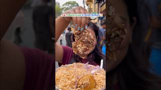 Top 5 places to eat in south Kolkata 🔥 #eatingshow #shorts #therosogollastate