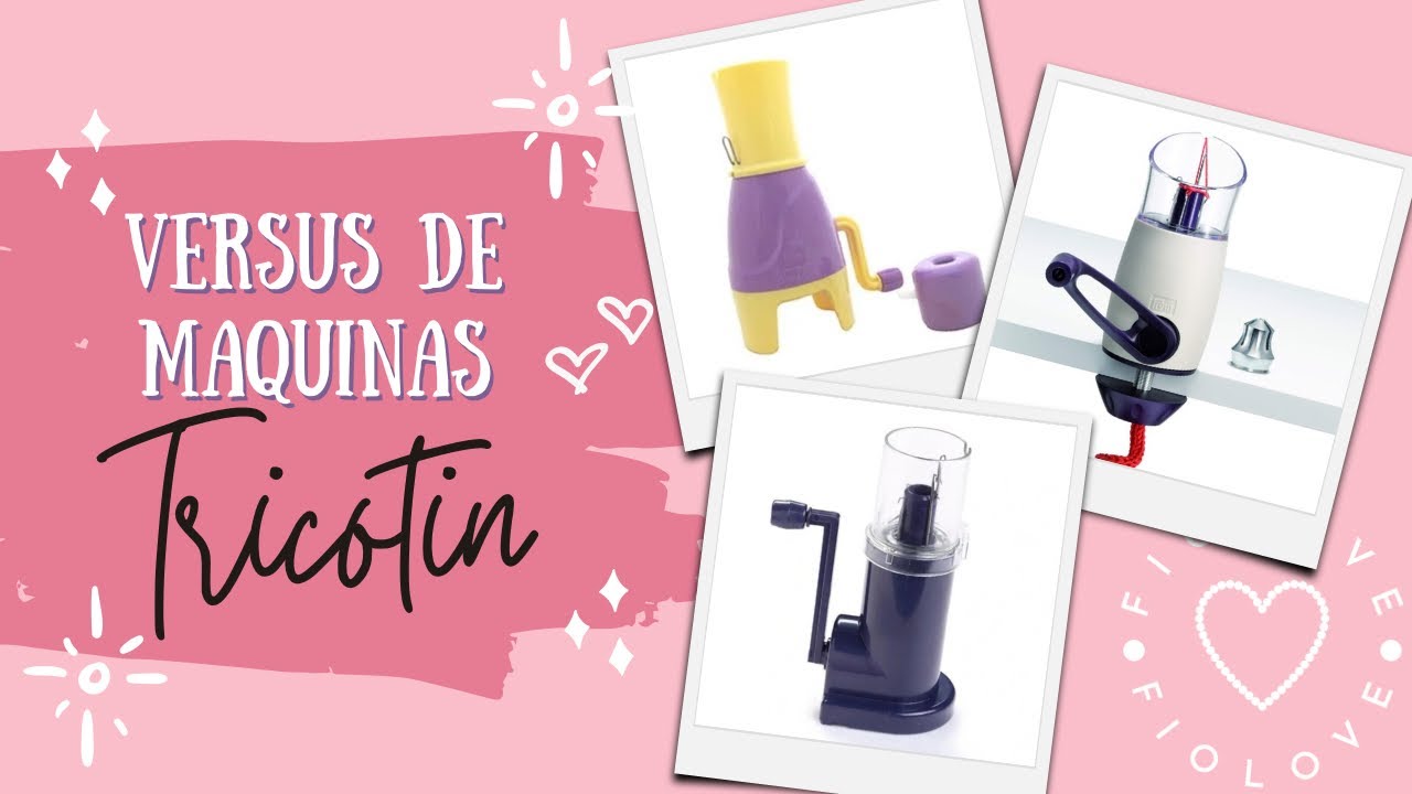 Versus de máquinas tricotin: Sew Mate - Prym - Embellish-knit | icord knitter Versus