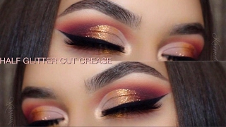 Warm Half Glitter Cut Crease | Violet Voss Holy Grail Palette