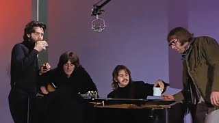 The Beatles: Ringo playing a song (from the &quot;Get Back&quot; movie)