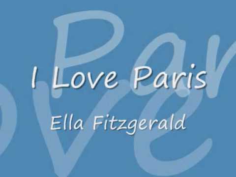 Re: I Love Paris (Ella Fitzgerald) Cey