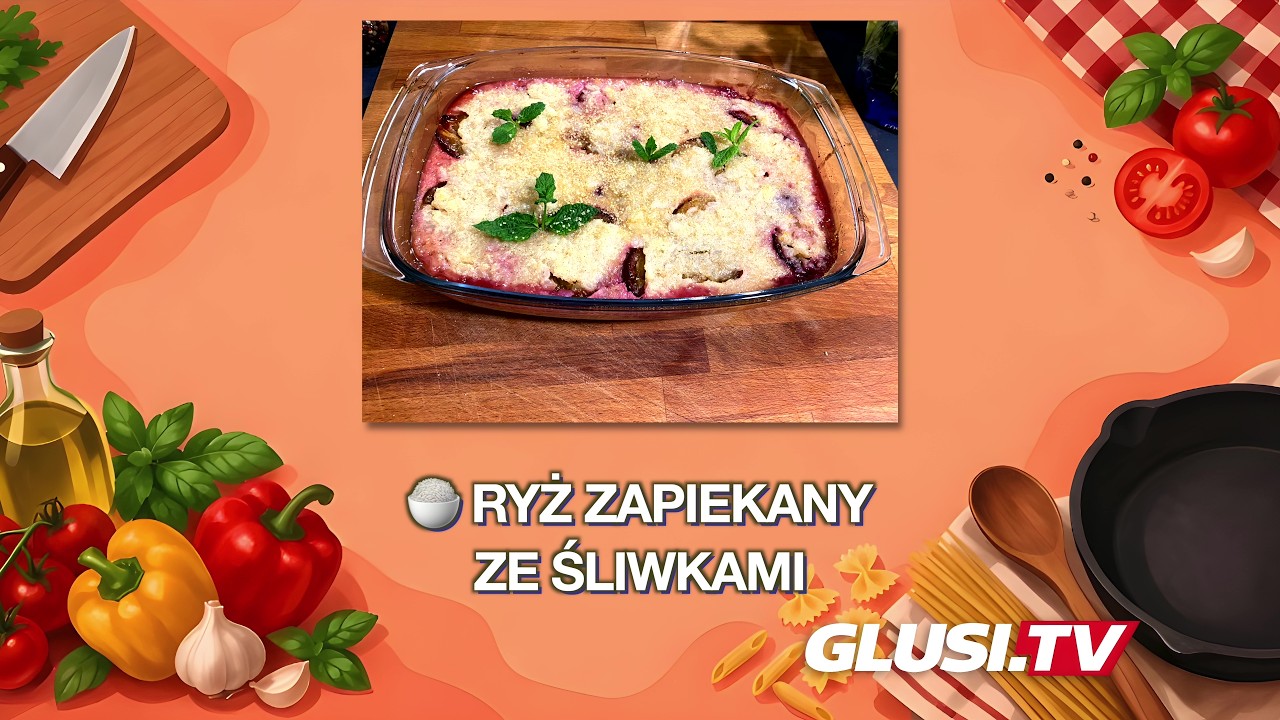 🍚 Ryż zapiekany ze śliwkami