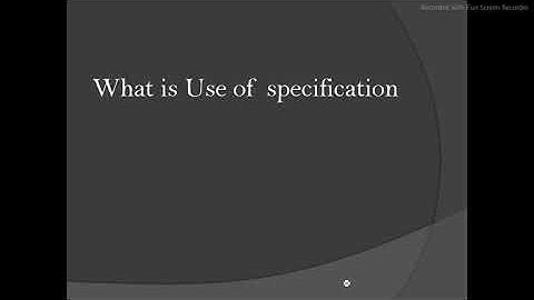 PIPING SPECIFICATION