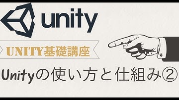 【Unity基礎講座】Unityの使い方と仕組み②